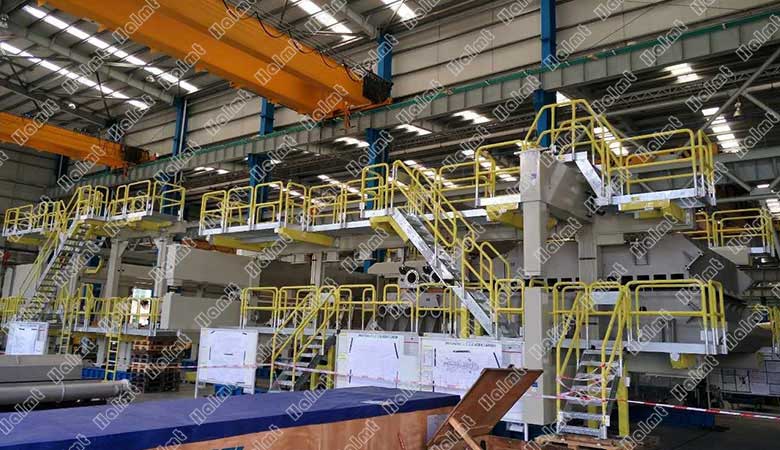 Pulp and Paper Machine Walkway